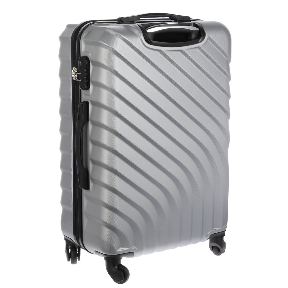 Чемодан дорожный М, ABS пластик, 67х43х26 см, 4 цвета - #19