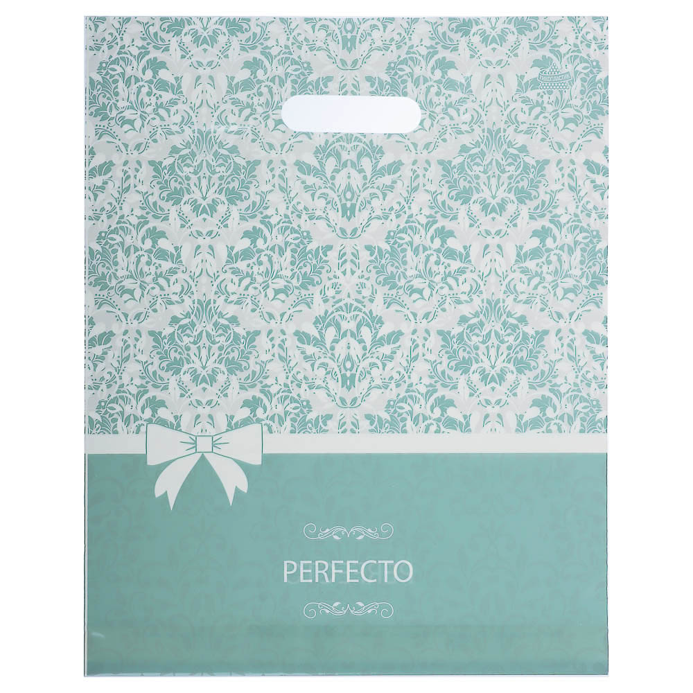 Пакет Перфекто Нежность с вырубной ручкой, 37*30 см, 90 мкм, ПВД - #1