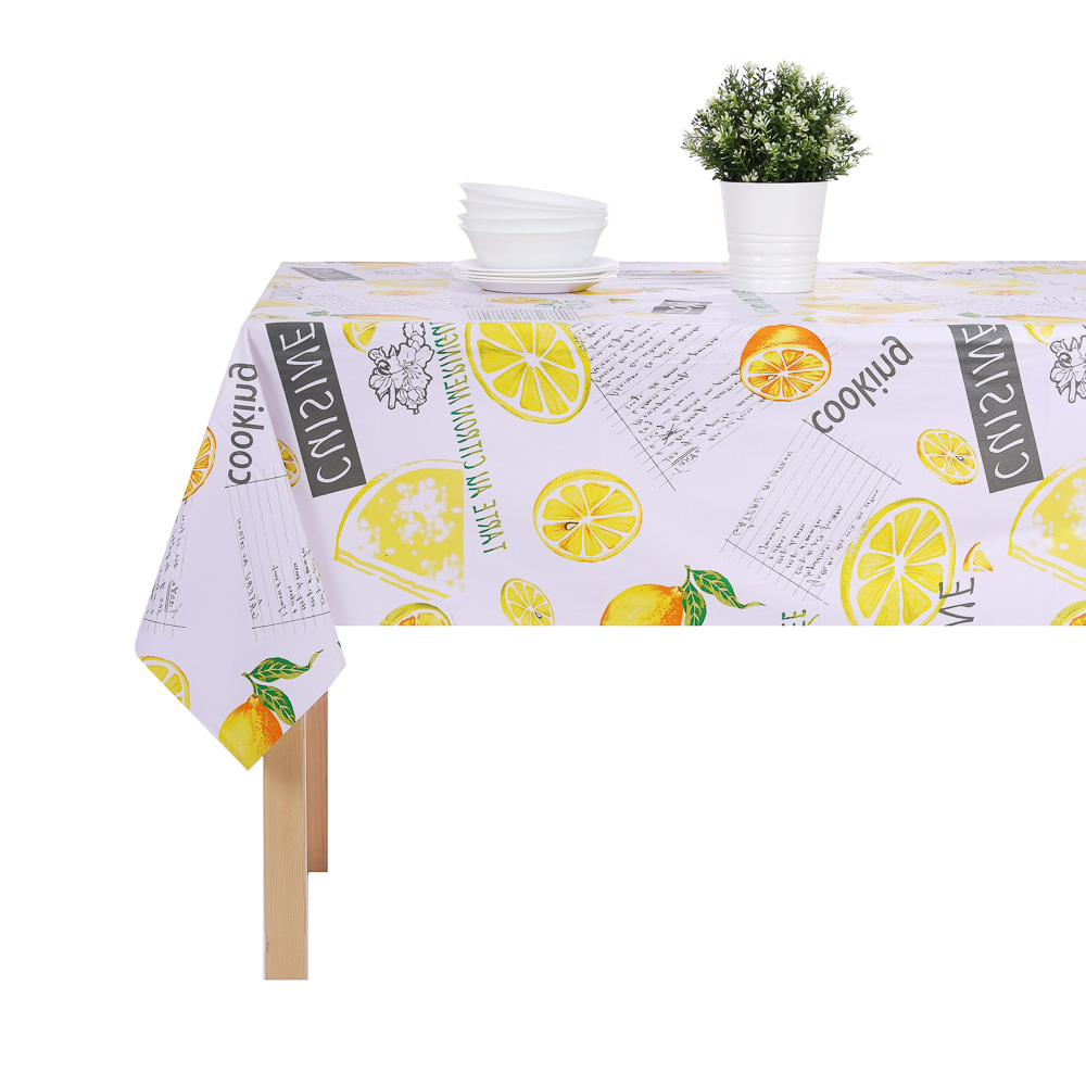 Скатерть ПВХ PROVANCE "Оттенки" на текстильной основе, 110х140см, 6 дизайнов - #1