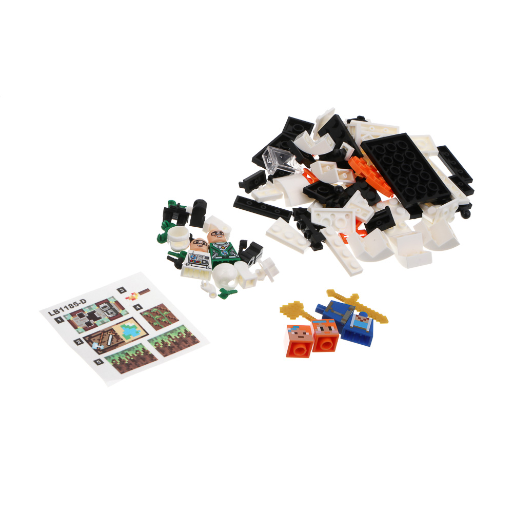 ИГРОЛЕНД Конструктор "Квадратный мир", 17х4х12 см, ABS, 8 видов - #2