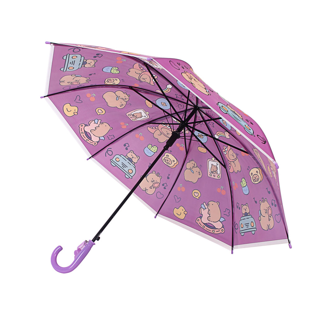 Зонт-трость детский, диаметр 82 см, 8 спиц, металл, пластик, ЭВА - #3