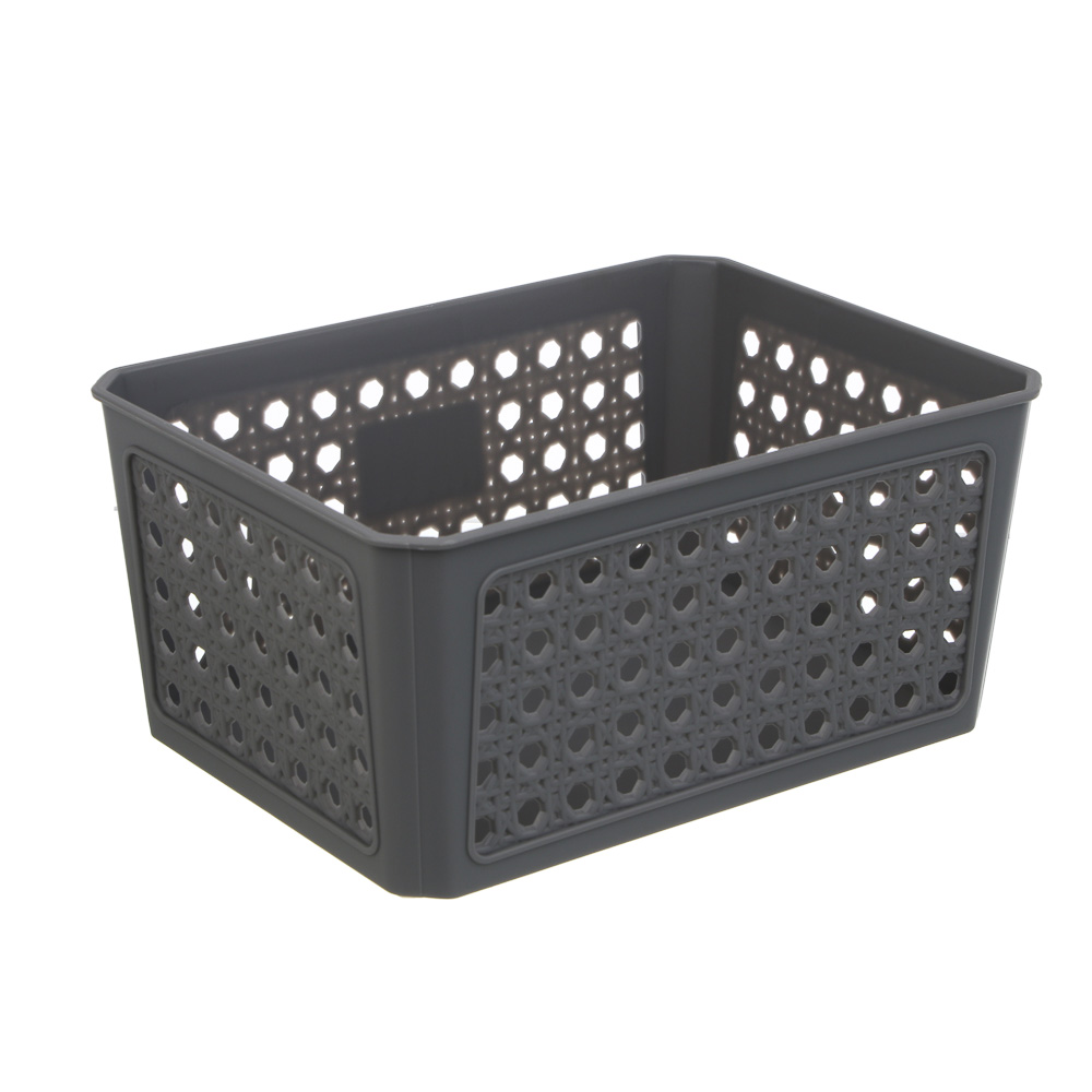 Корзина для хранения тм VETTA, пластик, 21х15,5х10см - #5