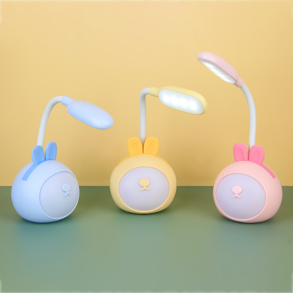 Светильник LED "Зайка", USB, АБС пластик, 8х7,5х16см, 3 цвета - #7