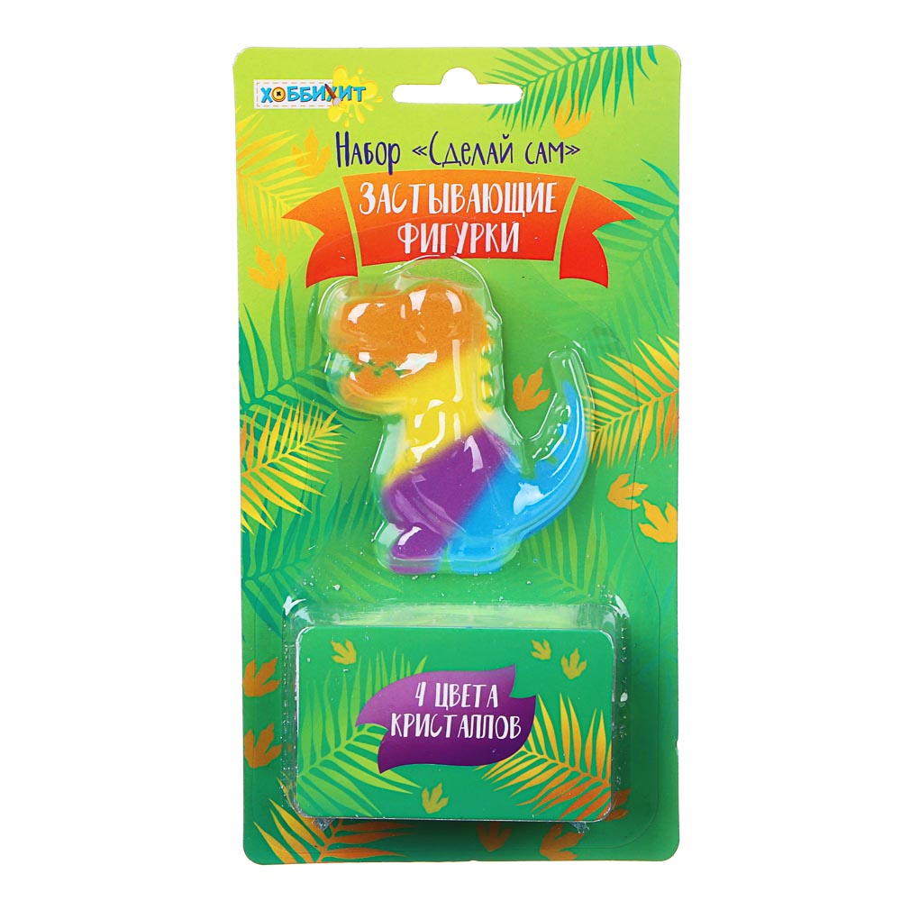 ХОББИХИТ Набор сделай сам "Застывающие фигурки", PVA, 10х20х4см, 4 дизайна - #1