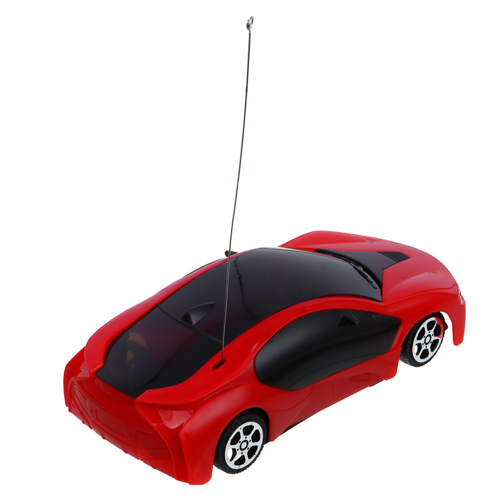 ИГРОЛЕНД Машина "Супергонка" на радиоуправл., 2-канальный пульт,свет,5АА,PP, 23,5x11,5x8,5 см, 3 диз - #6