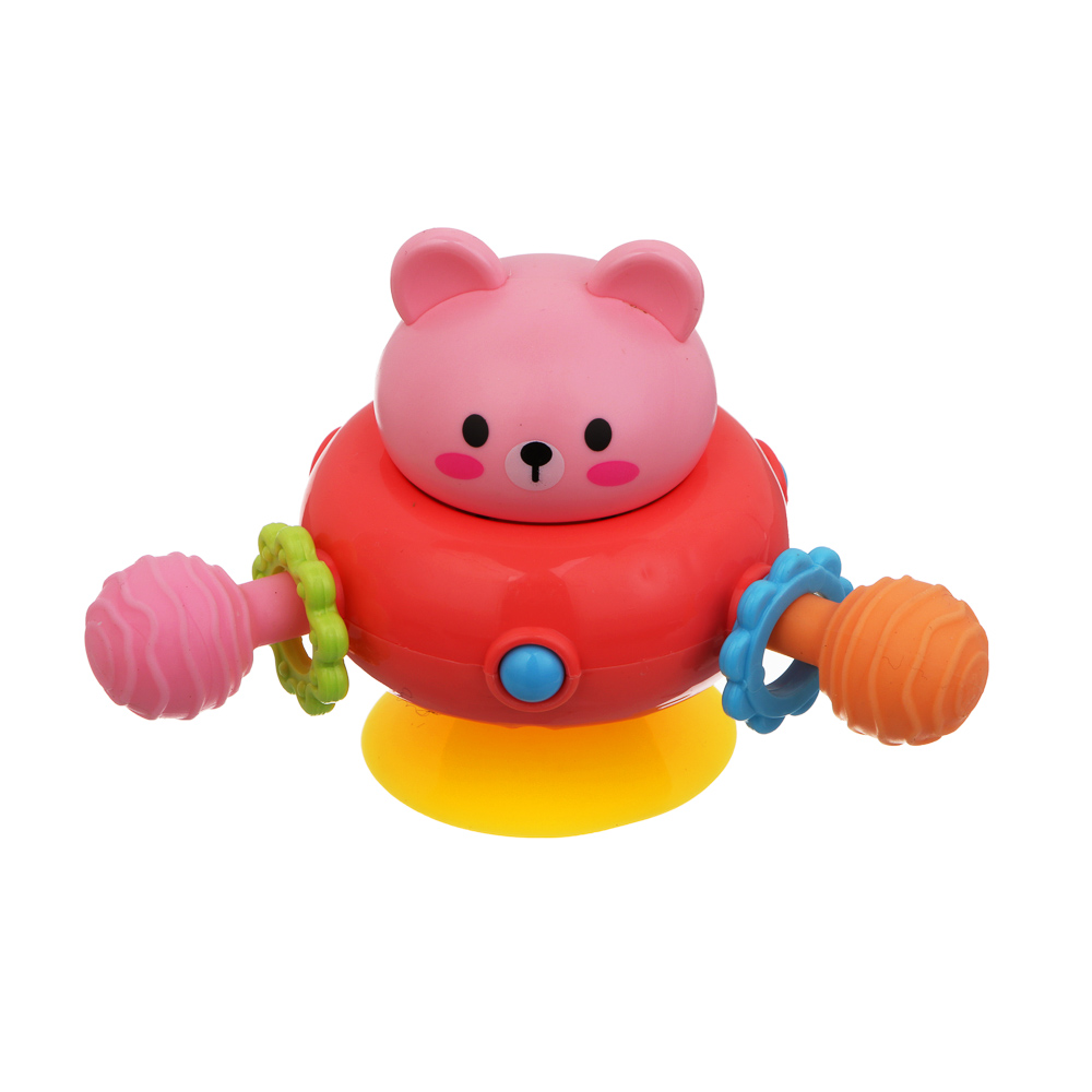 Развивающая игрушка ИГРОЛЕНД на присоске, ABS, TPE, PVC, 11х9х7см - #4