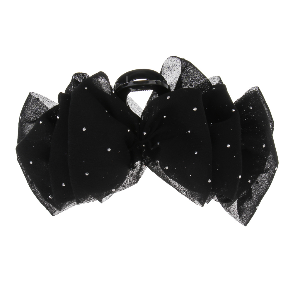 Краб-бант для волос, тм ЮНИLOOK, 13см, акрил, 2 цвета, #19 - #3