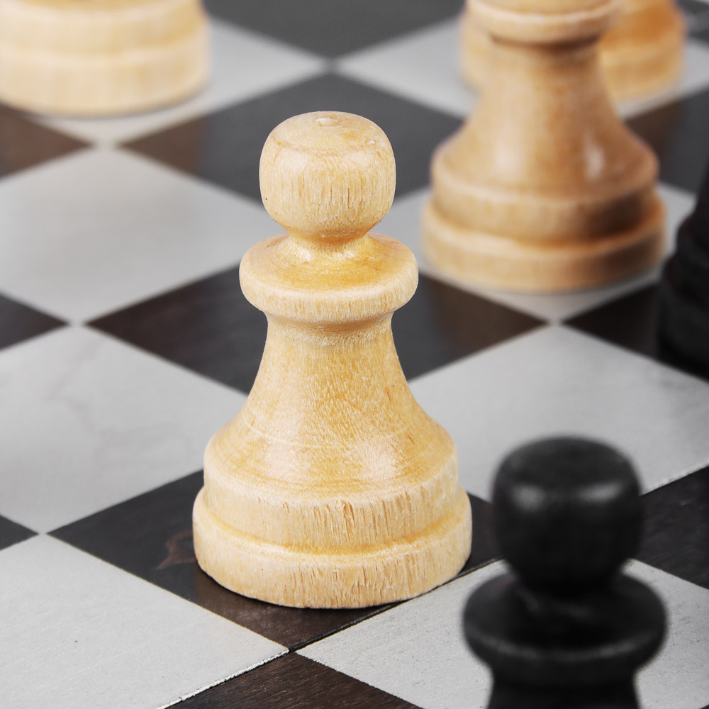 Шахматы обиходные деревянные - #3