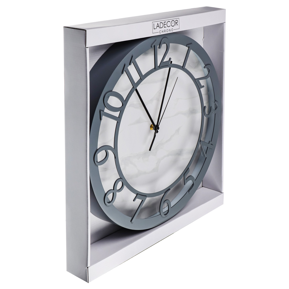 LADECOR CHRONO Часы настенные с картой, пластик, стекло, 40см, ЧН-35 - #5