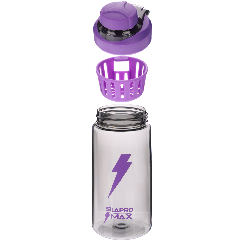 SILAPRO MAX Бутылка спортивная, NEON VIOLET, 550мл, РС - #5