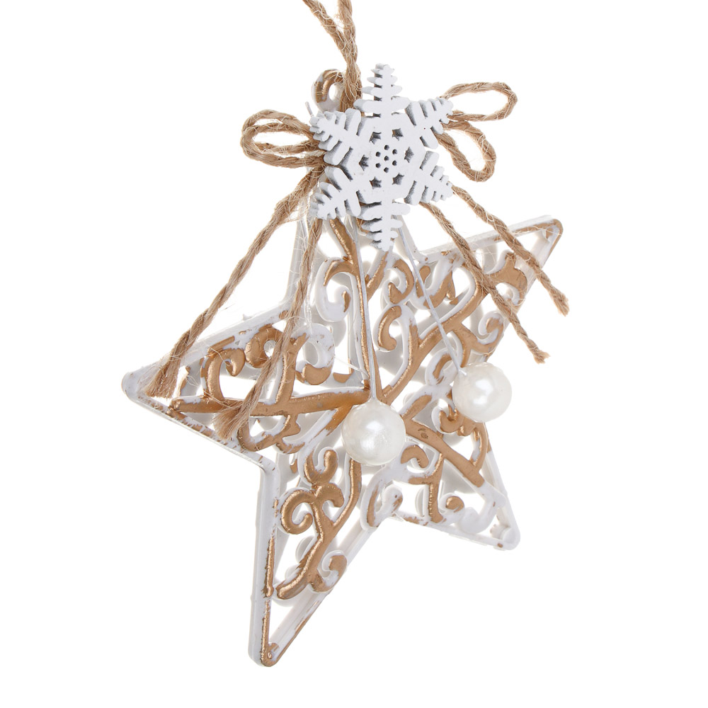 СНОУ БУМ Звезда, 9,5см, пластик, 26-631 - #2