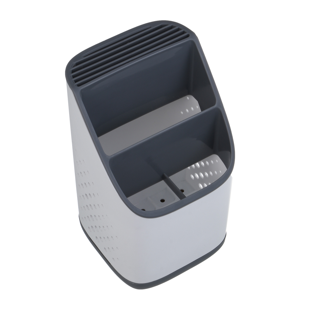 Подставка для столовых приборов тм VETTA, 23x13x13см, полипропилен, цвет белый - #2