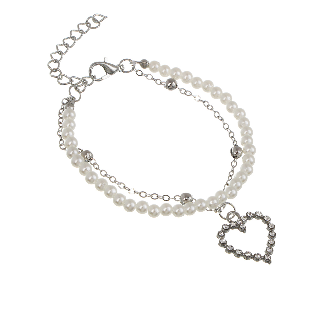 Браслет 15 см, сплав, 3 дизайна, БЖ25-30 - #2