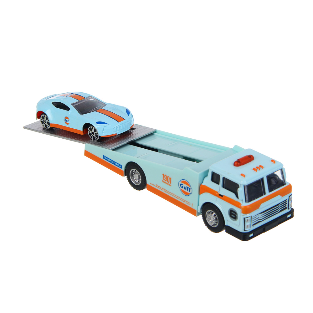 ИГРОЛЕНД Машина "Эвакуатор", инерция, 1 машинка, металл, пластик, 22,25х16 см, 3 дизайна - #9