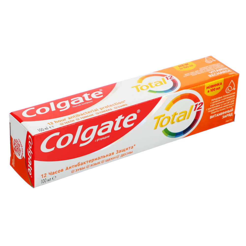 Зубная паста Colgate "Total 12", 100 мл - #3