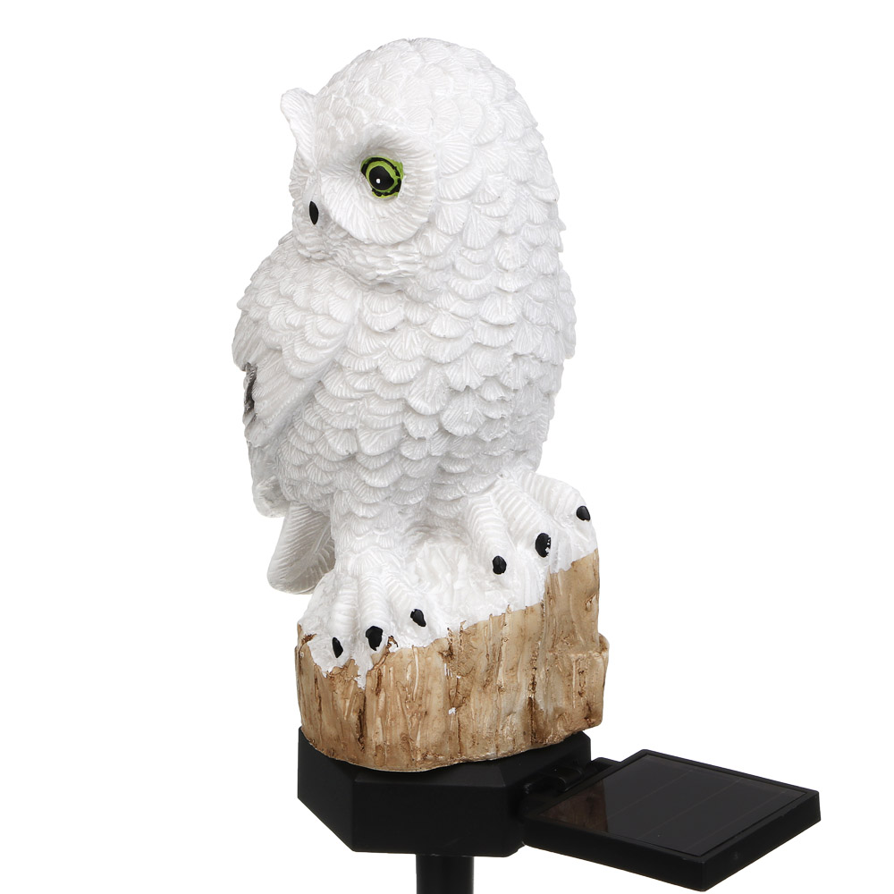 Светильник сад.на солн.бат.тм INBLOOM Сова, 7х8.5х44см,1LED,шамп.,AAA200/600mAh Ni-MH,1реж., полист. - #5