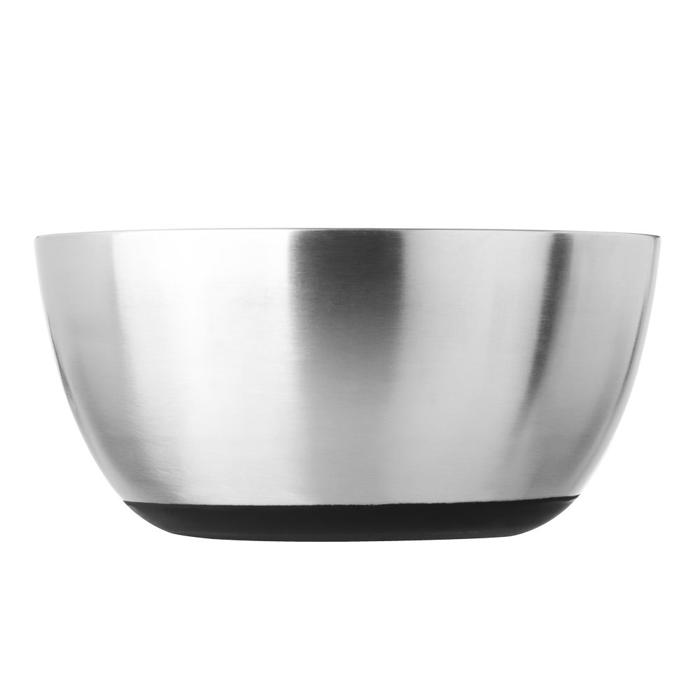 SATOSHI Салатник с противоскользящим дном, 22см, 2700мл, нерж.сталь - #4