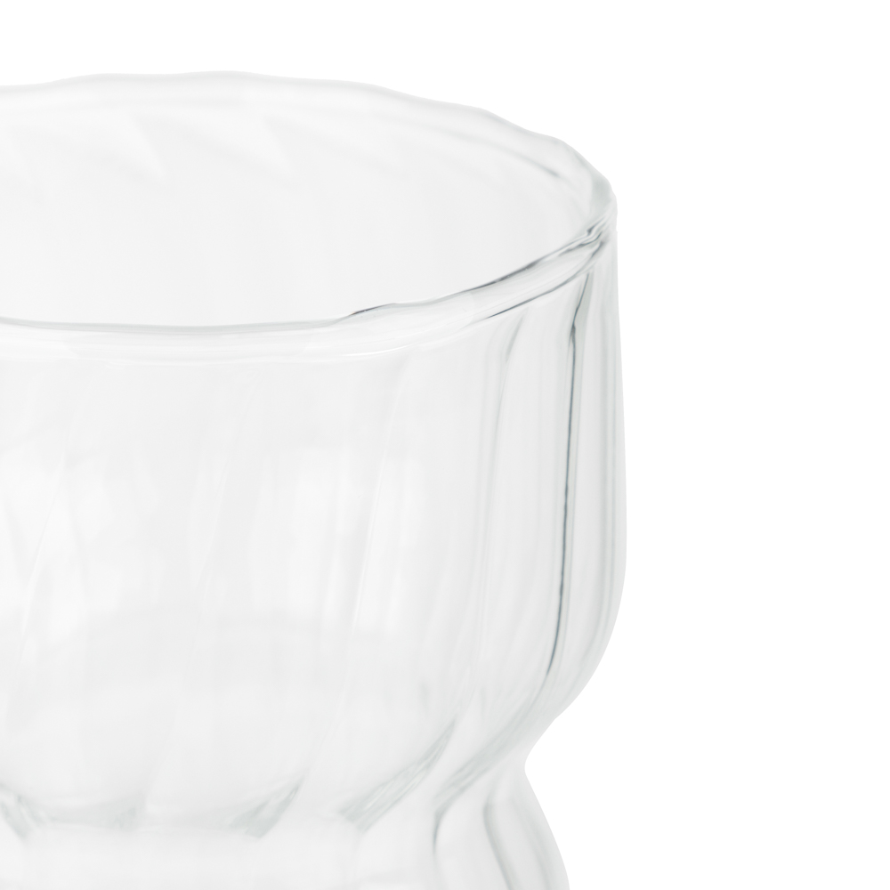 Стакан с неровным краем тм MILLIMI Лава, 300мл, стекло - #2