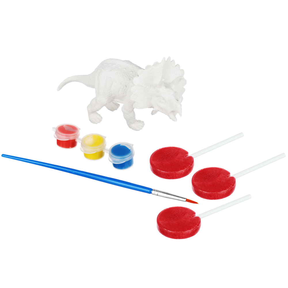 Карамель леденцовая с игрушкой Happy Box "Раскрашиваемые динозавры" - #2