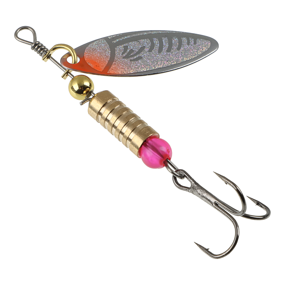 Набор блесен тм AZOR FISHING, 5шт., в пластиковой коробке, 3-7 грамм - #6
