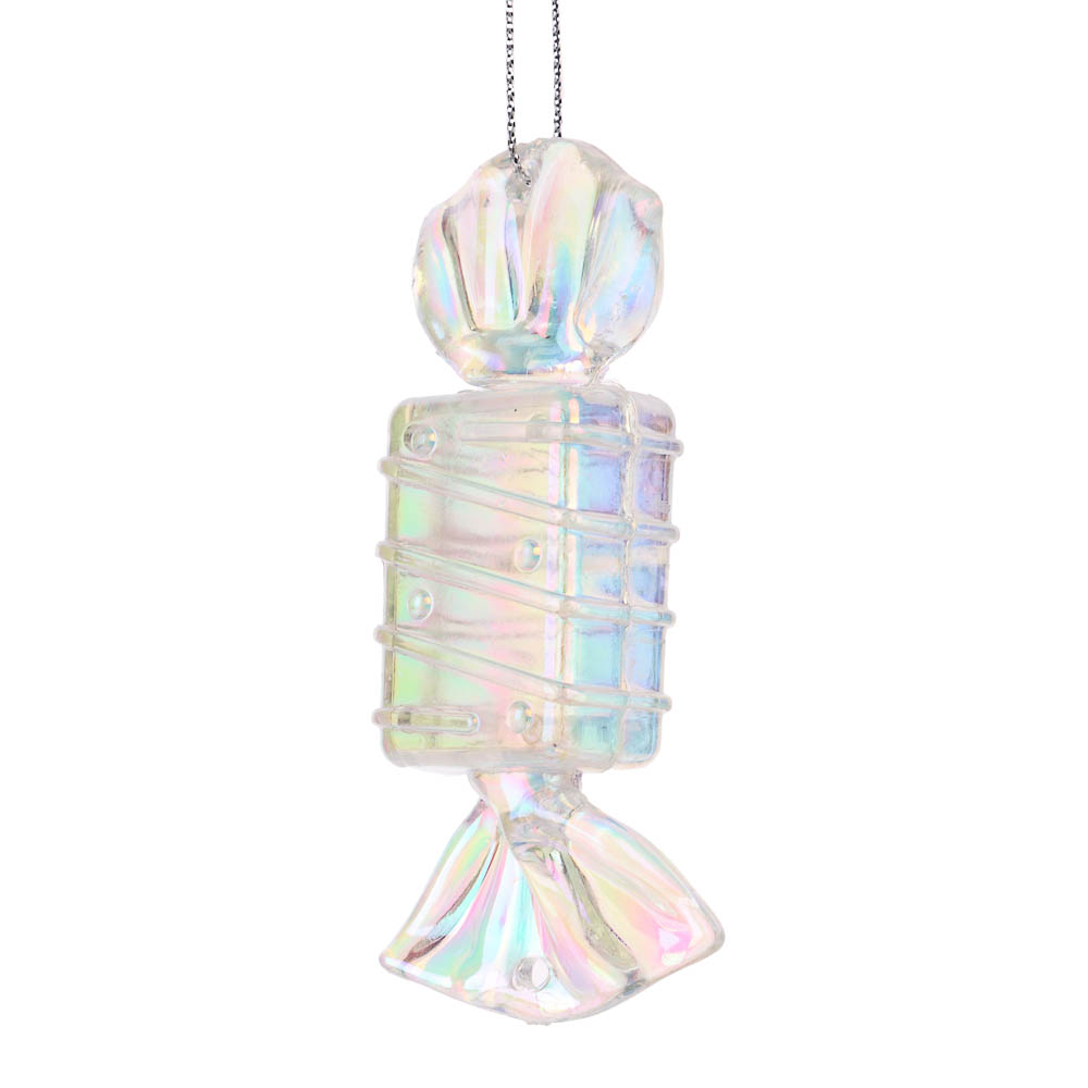 СНОУ БУМ Набор декоративных украшений "Конфеты" 4x9x2 см, 2 шт, акрил - #4