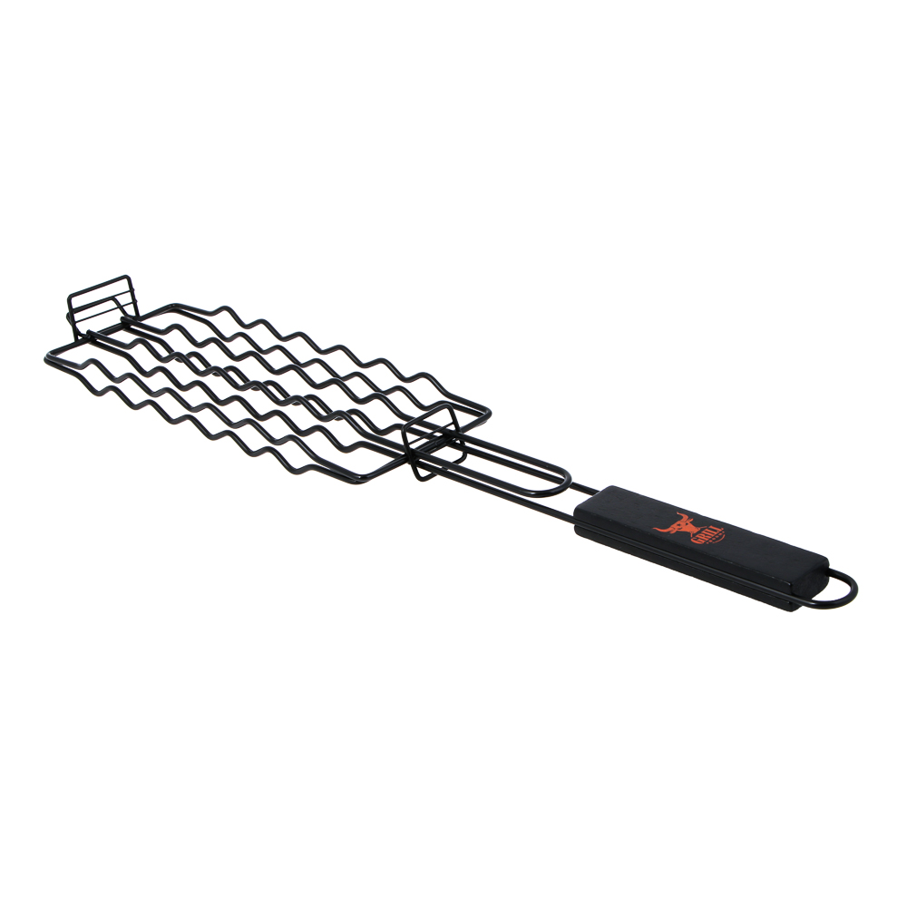 Решетка-гриль для сосисок тм GRILLBOOM, с антипригарным покрытием, 250гр, 49х9х4см - #4