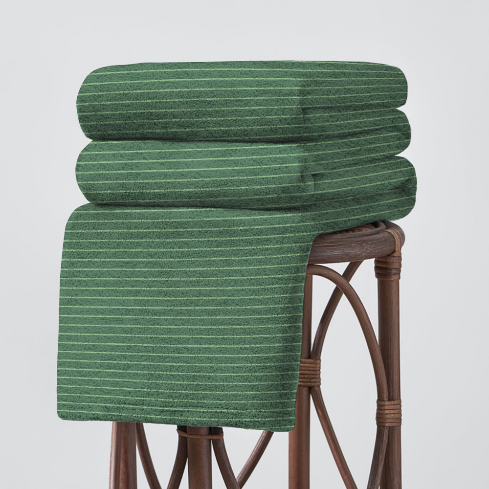 PROVANCE Мосс Плед микрофибра 150х200см, полоска, 260 г/м, 100% полиэстер, 2 цвета - #1