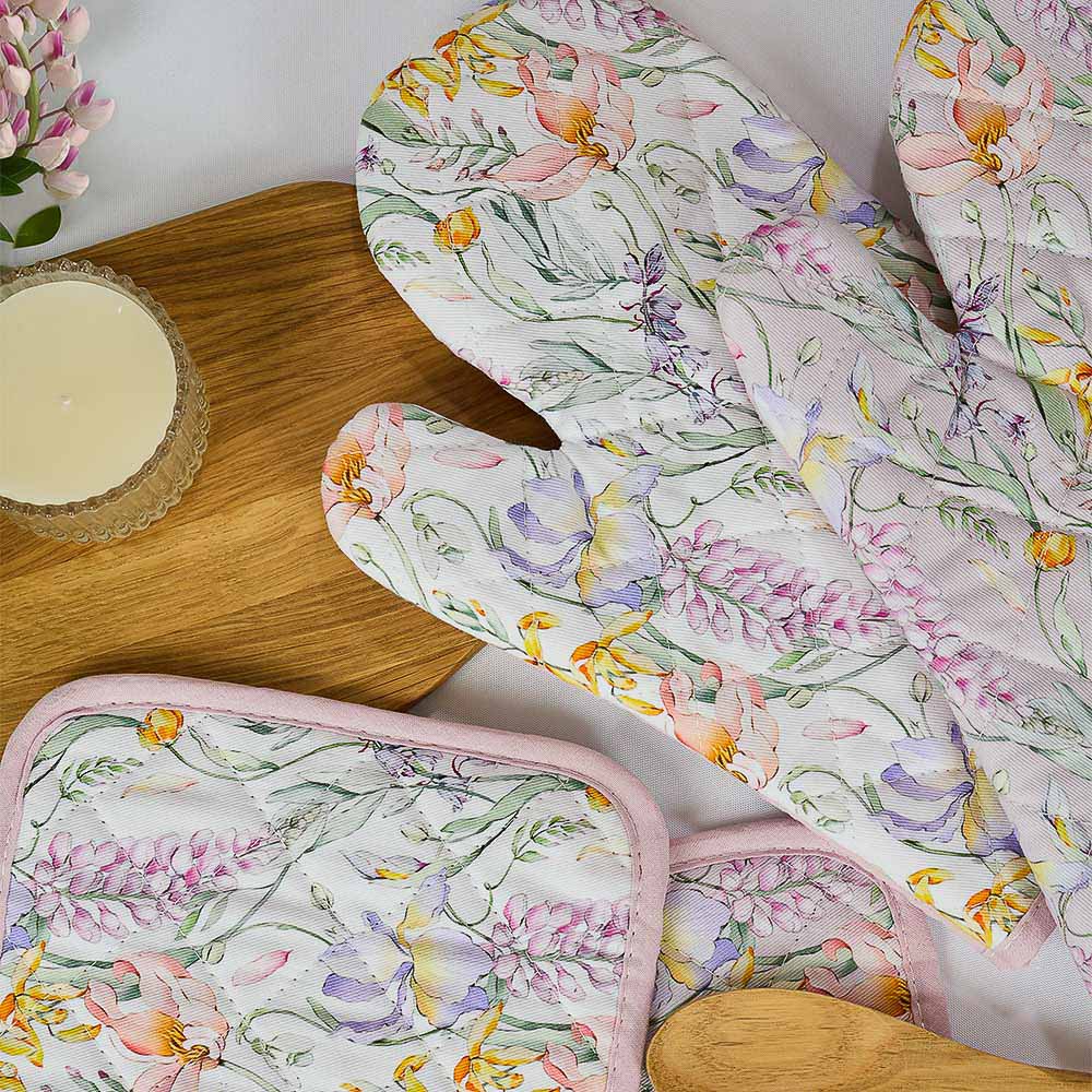 PROVANCE Ботаника Прихватка-варежка 18х28см, 100% хлопок, 2 дизайна - #7