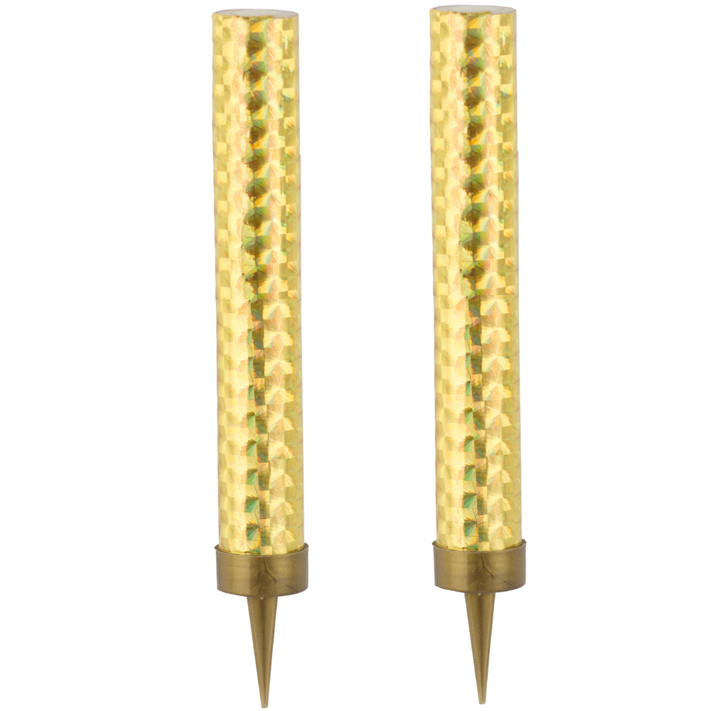 Свеча-Фонтан для торта 10см 30сек 2шт - #1