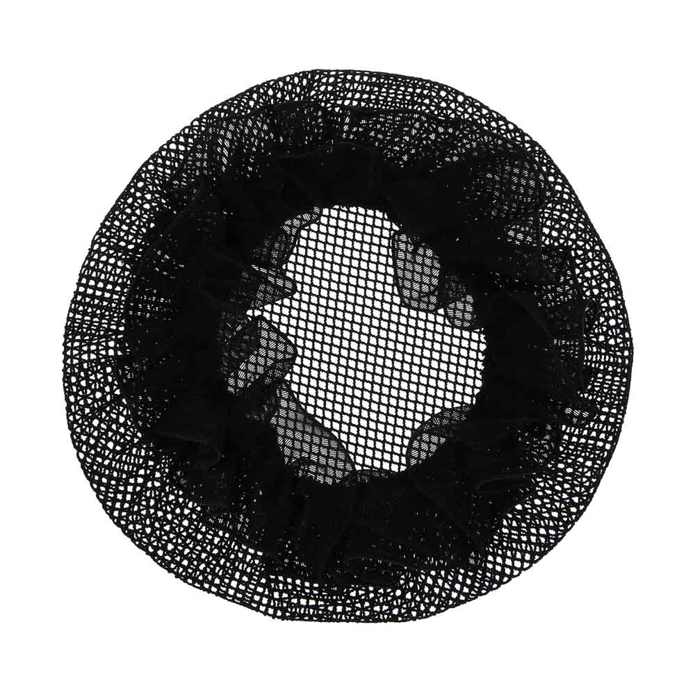 ЮНИLOOK Сеточка для волос, полиэстер, цвет черный, ACS25-6 - #1