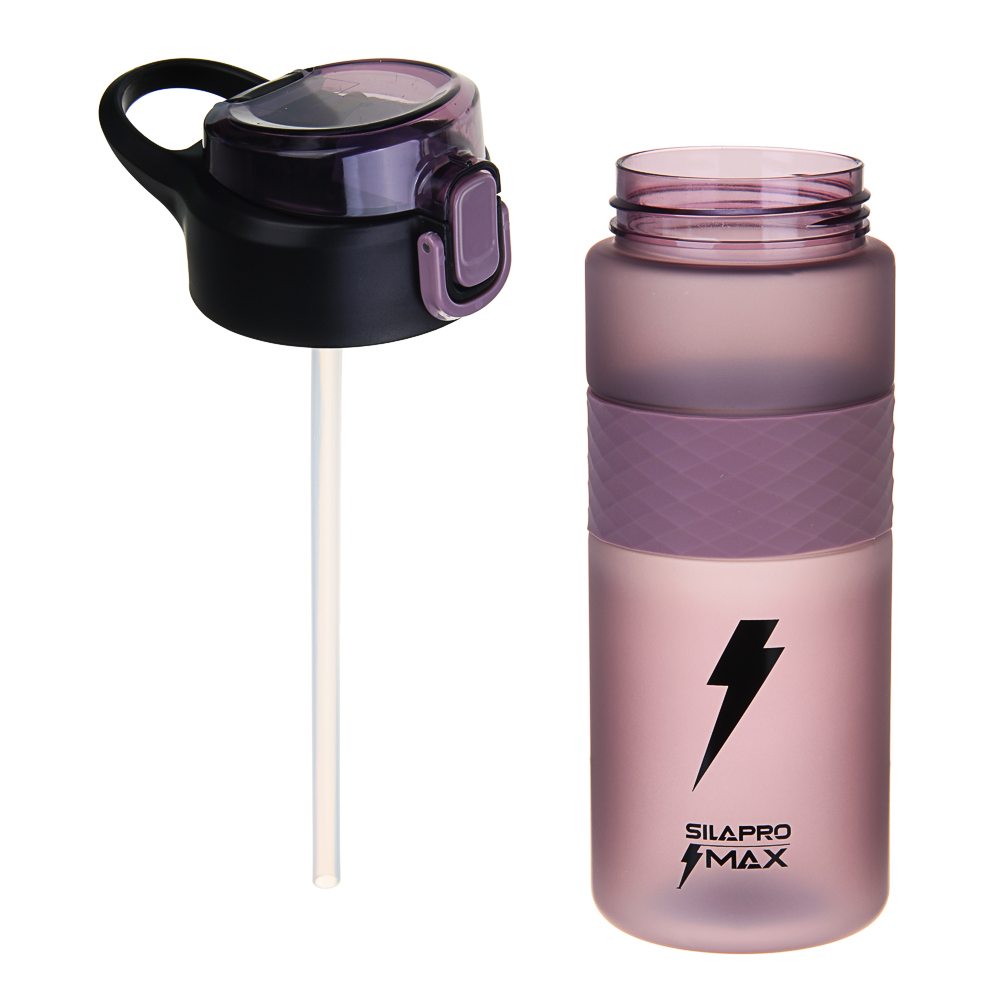 SILAPRO MAX Бутылка спортивная с замком, ELDERBERRY, 700мл, PC - #5