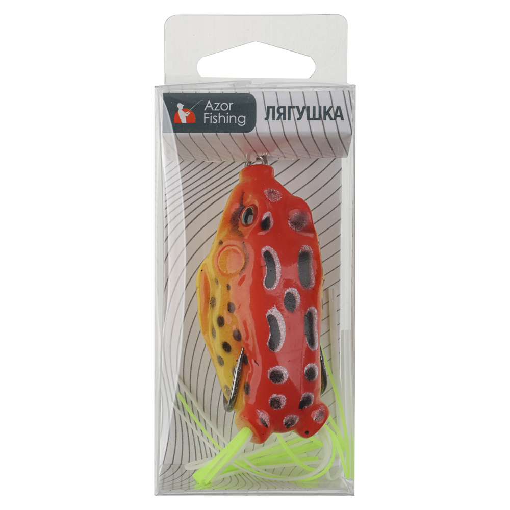 Лягушка силиконовая "Крези" тм AZOR FISHING, 55 мм, 5 цветов - #6