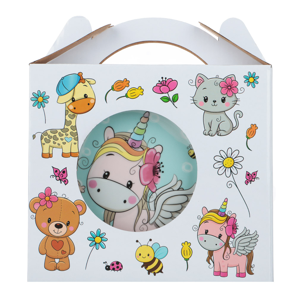 Набор посуды 3пр, тм MILLIMI Единорог, фарфор - #11