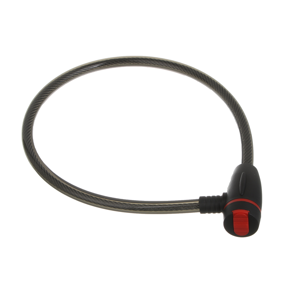 Замок велосипедный тм BY SPORT, противоугонный, тросовый, 680х11,5мм, металл, пластик, 3 цвета - #3