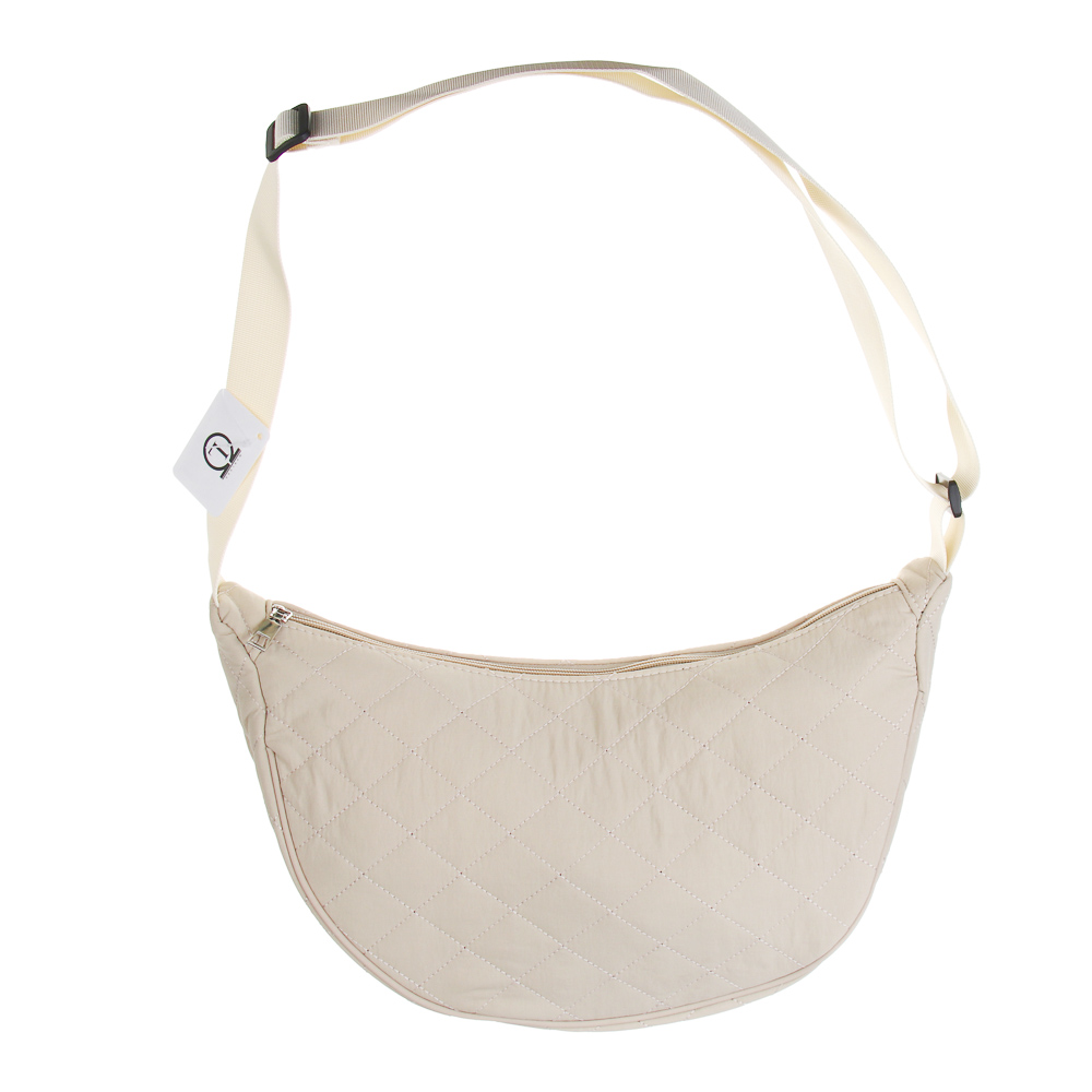 Сумка стеганая на молнии с длинным ремнем тм ЮL Фридом, полиэстер, 34х21х12 см, 3 цвета - #2