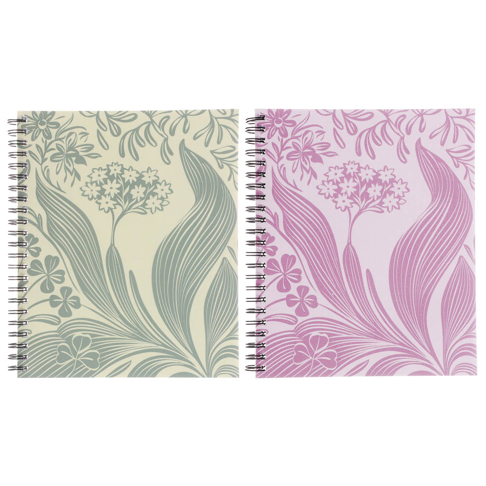 Тетрадь общая "Botanica", формат А5, 96 л. в клетку, пластиковая обложка, спираль, в ассортим. - #1