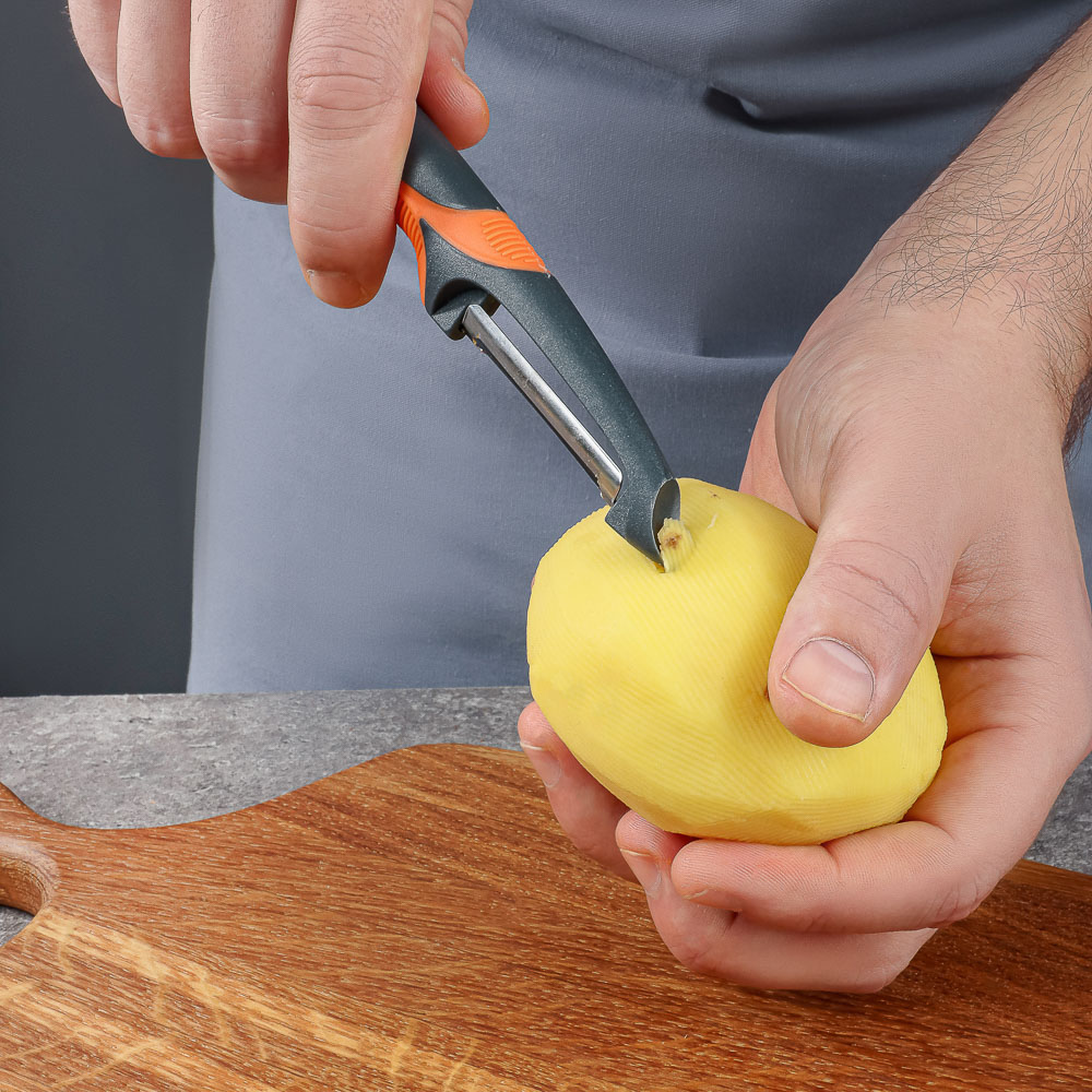 SATOSHI Фрей Овощечистка вертикальная 18см, нерж.сталь - #9