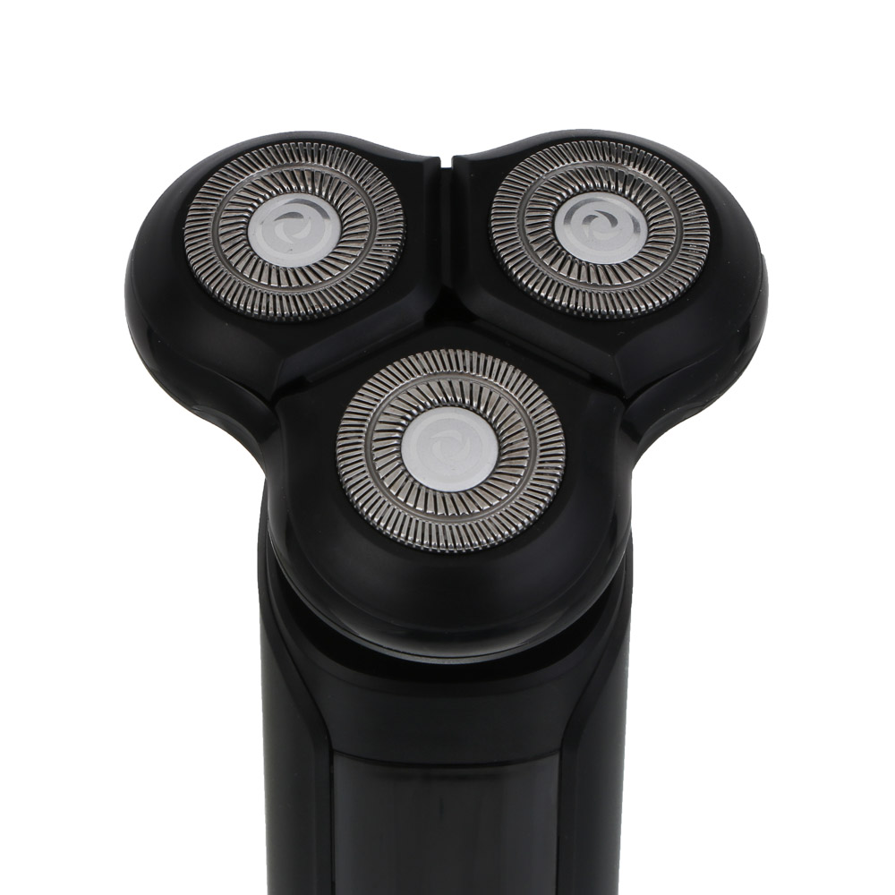 LEBEN Бритва с 3 плавающими головками, триммер, 7000об/мин, Li-ion 3.7в/800мАч, USB - #3