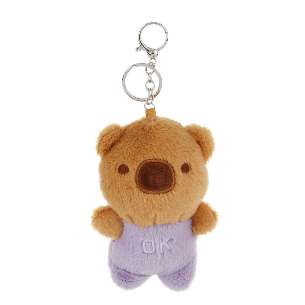 Брелок-подвес мягкий "Милаш" в костюмчике, полиэстер, металл, ИГРОЛЕНД, 1811-40 - #2