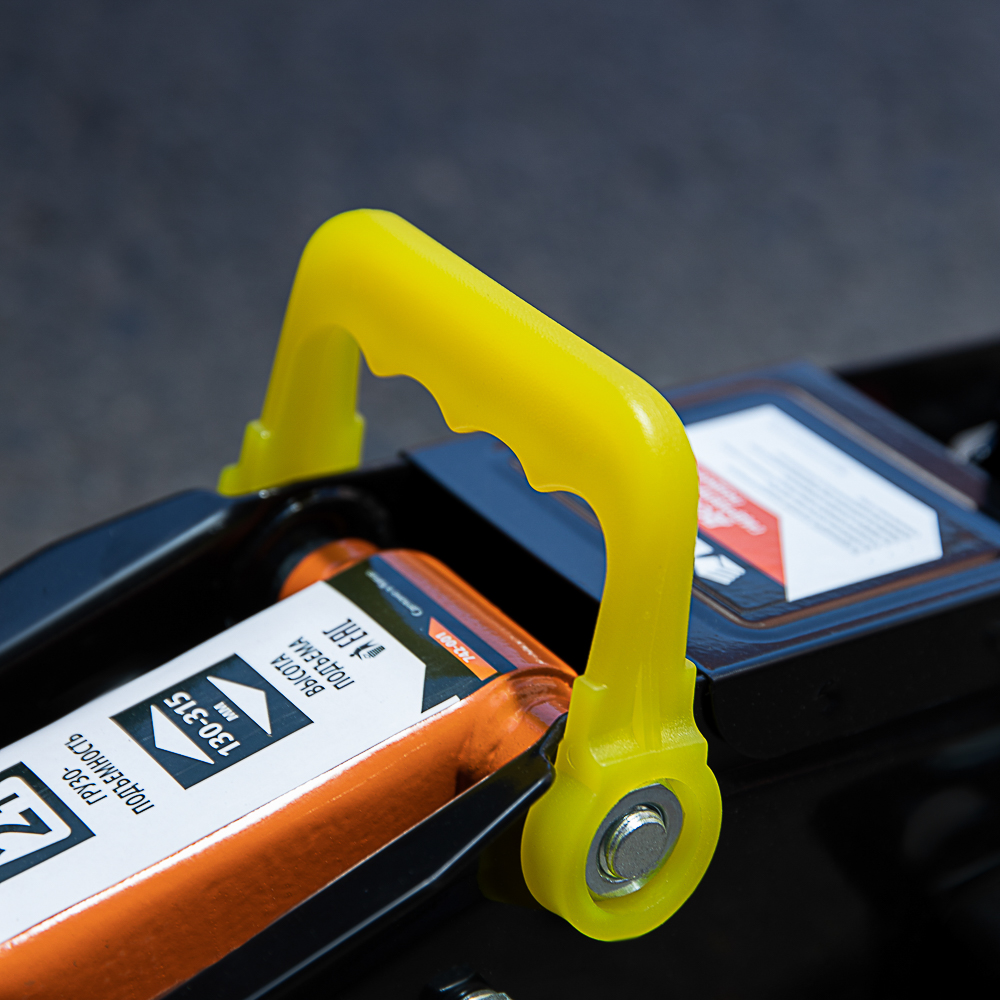 ЕРМАК Домкрат гидравлический подкатной 2 т, высота подъема 125-300мм - #10