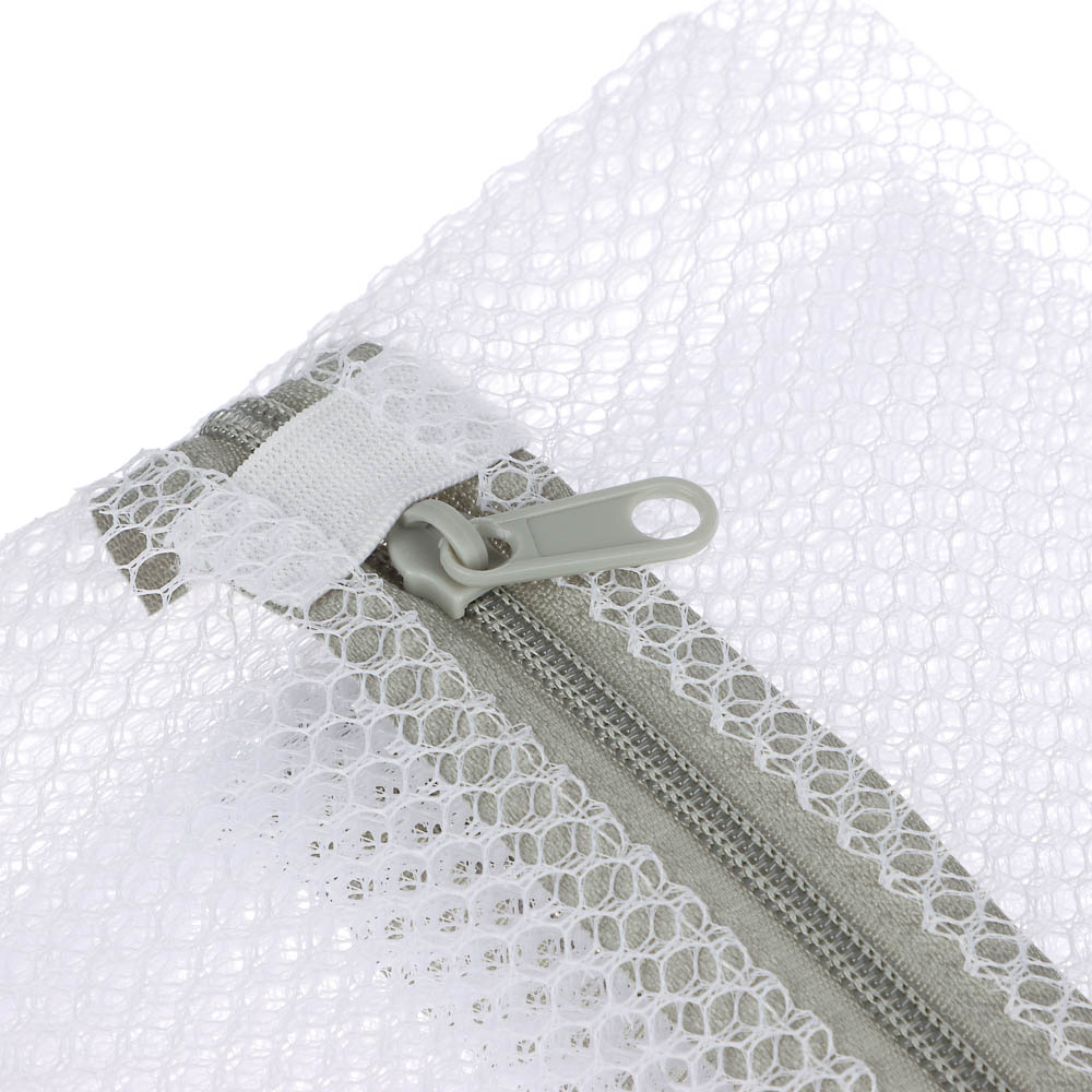 Мешок для стирки белья тм VETTA, на замке, крупная сетка 40х30см - #3