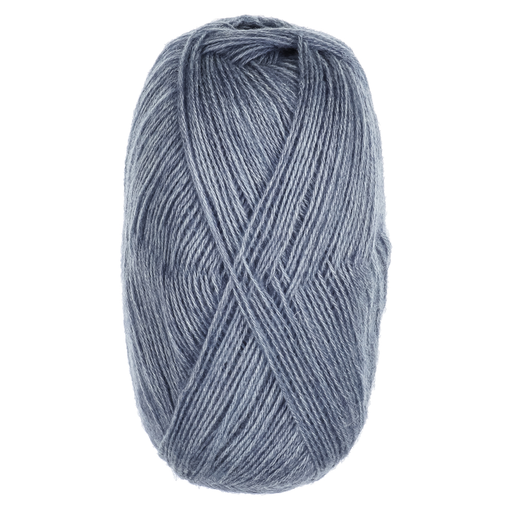 Пряжа Angora gold/Ализе 100г/550м 10 % мохер 10 % шерсть 80 % акрил (221-светлый джинс меланж) - #2