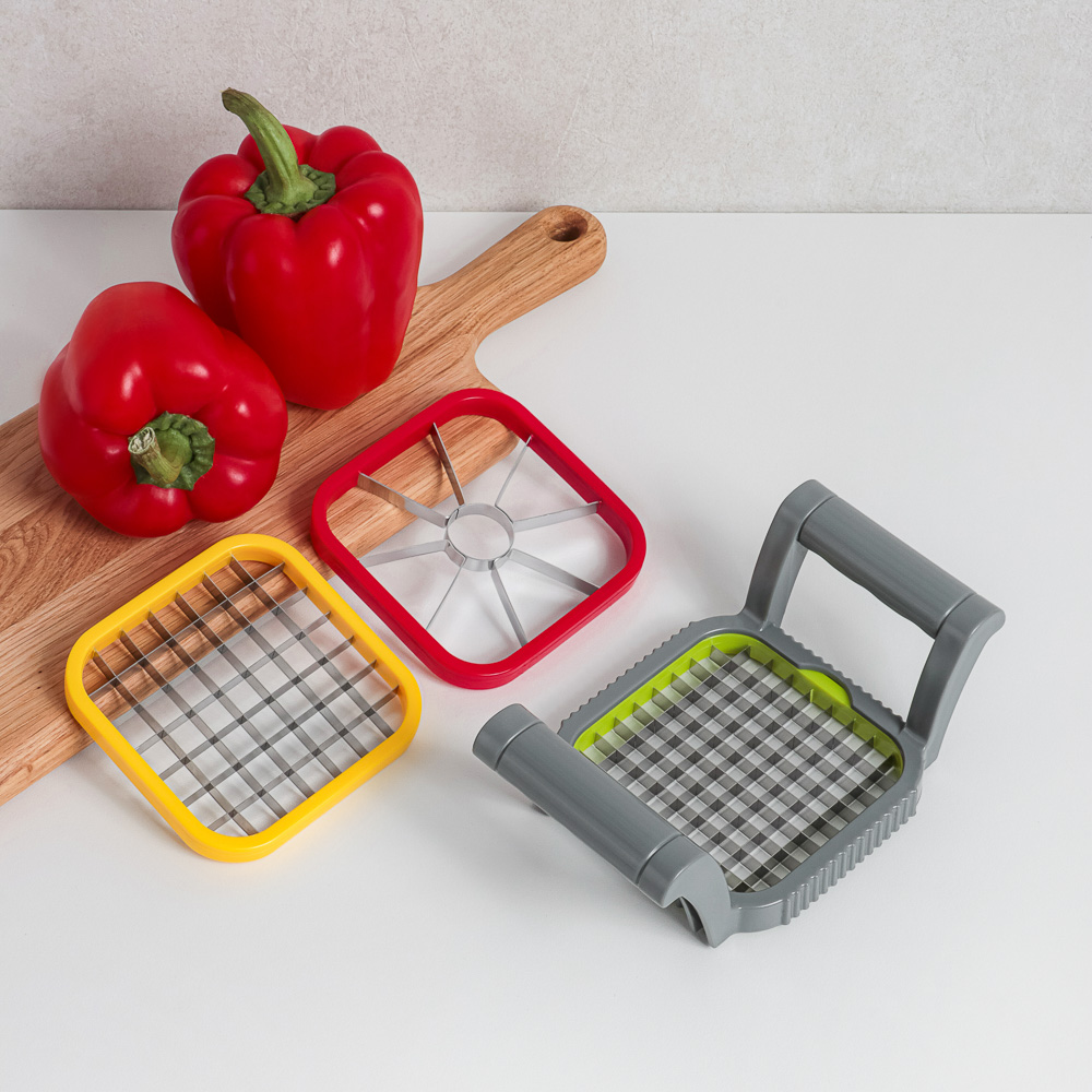 VETTA Овощерезка со сменными насадками, 16х10,5х6см - #9