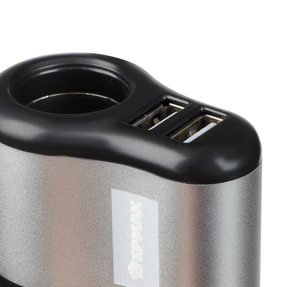 ЕРМАК Устройство зарядное в авто, USB QC 3.0+PD, 5В/3.1А, пластик - #7
