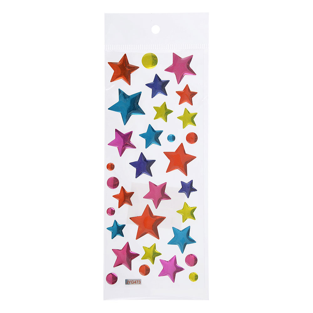 Наклейка детская, 20х7,5см, пластик, 5-7 дизайнов, арт.12-10 - #2