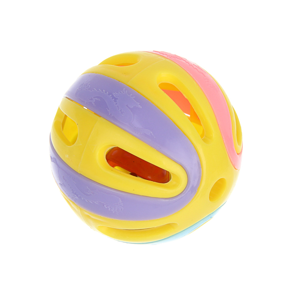 Набор игрушек для кошек тм VETTA, мячи разноцветные, 3шт по 5см - #5