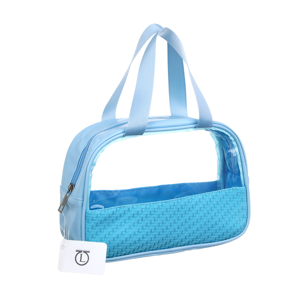 ЮL Косметичка банная с ручками, ПВХ, 24,5х16,5х7см, 3 цвета - #5