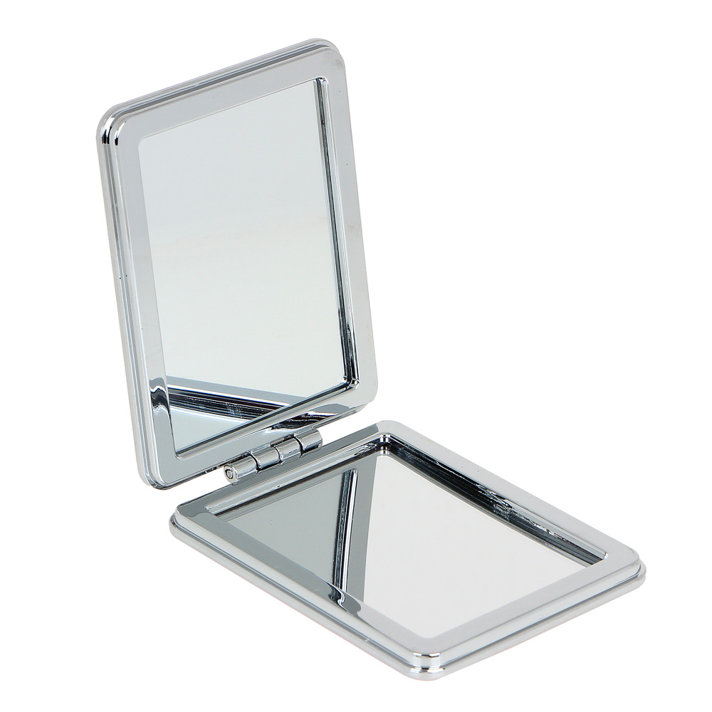 ЮНИLOOK Зеркало карманное, пластик, стекло, 8х5,8см, 12 дизайнов - #4
