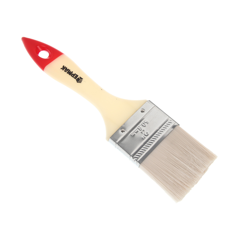 ЕРМАК Набор 4х малярных флейцевых кистей смешанный ворс: 25/50/70/100мм - #7