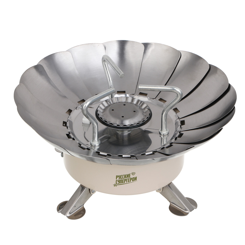 Плитка газ. к бал. с цанг. захватом тм BY Русские Супергерои, портативная, с лепестками, малая - #1